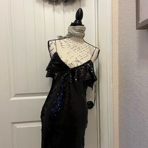 Zara medium sequin mini dress